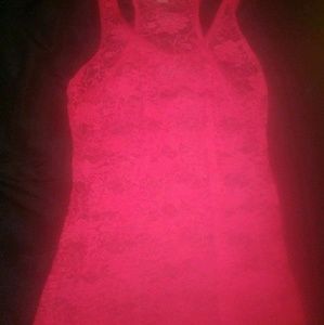 Red Lace Camisole Tee/Tank top